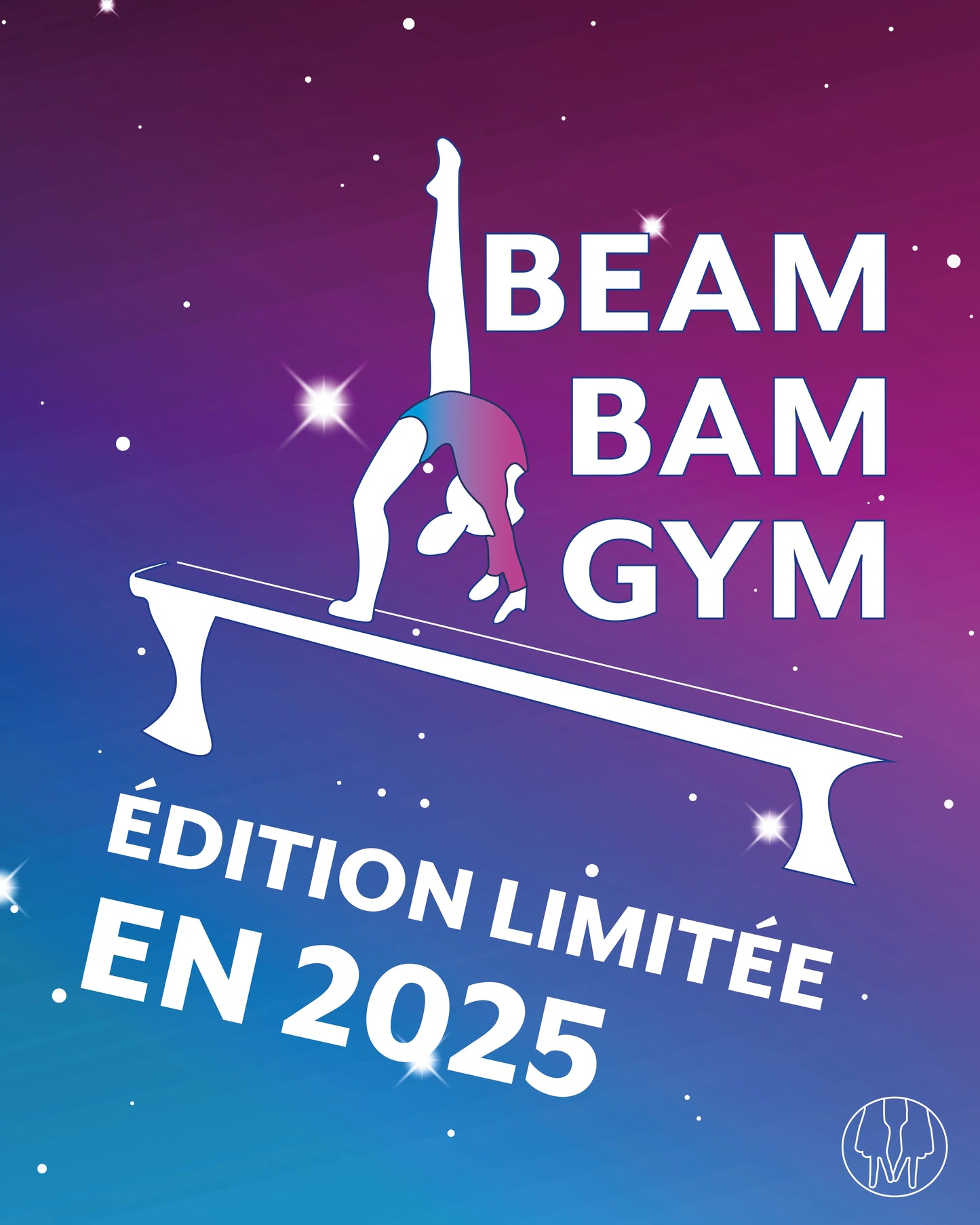 Beam Bam Gym, un Jeu de cartes 100% gymnastique artistique féminine (Gym, Gymnaste, idée de cadeau pour gym, passionné de gym))
