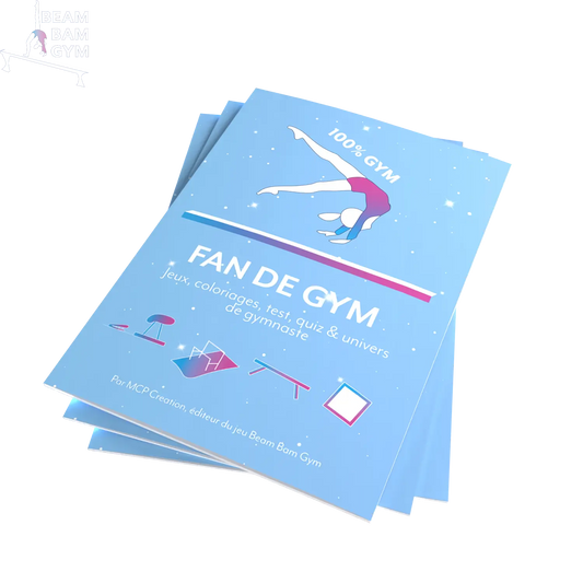 Beam Bam Gym, un Jeu de cartes 100% gymnastique artistique féminine (Gym, Gymnaste, idée de cadeau pour gym, passionné de gym))